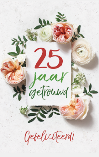 Budget 25 jaar getrouwd