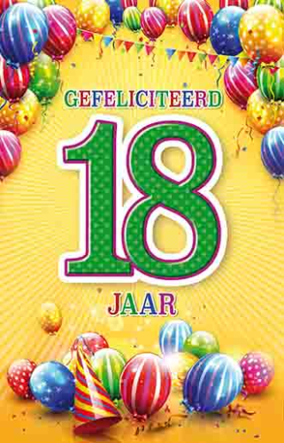 Budget 18 jaar