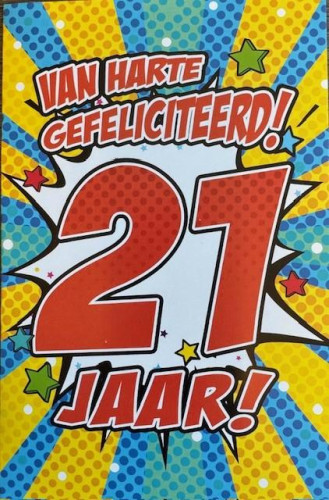 Budget 21 jaar