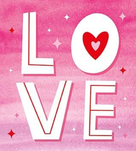 Budget vierkant Valentijn