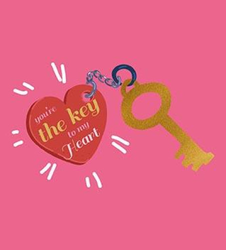 Budget vierkant Valentijn